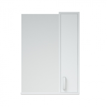 Шкаф-зеркало "Колор 50" белый (Ш500хГ150хВ700)