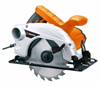 72-11-4 Пила циркулярная Вихрь ДП-160-1300, 1300Вт 5500об-мин 160x20мм макс.пропил 52мм