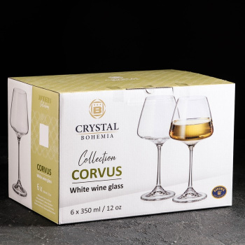 Набор бокалов для вина 350 мл Corvus, 6 шт 5231360