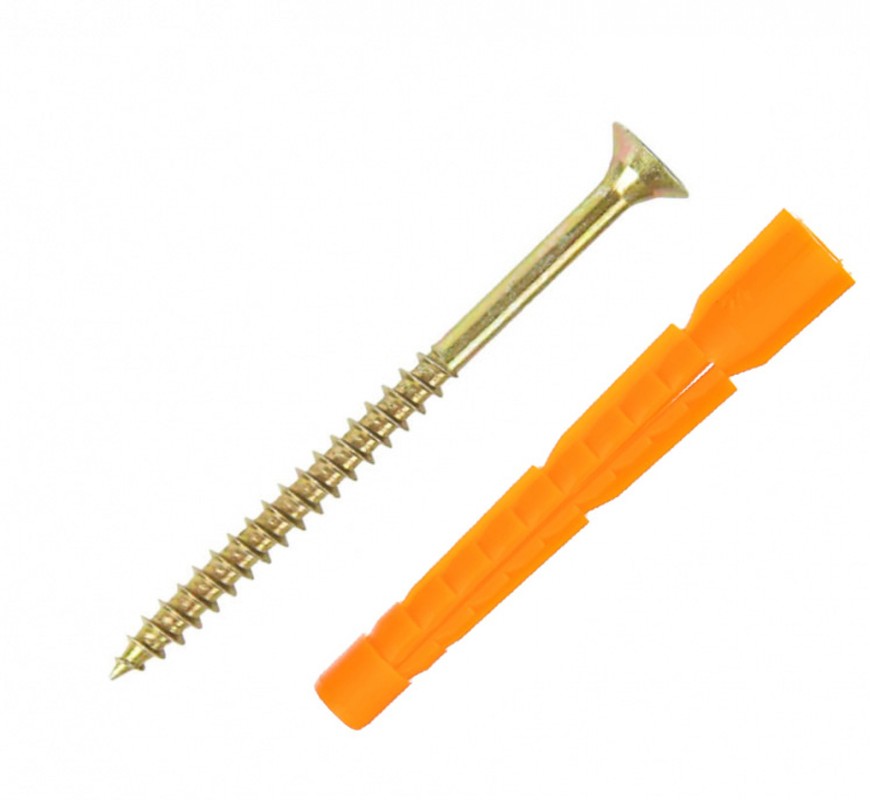 046001 Дюбель универсальный 10х61 с самор.6х80(3 шт) Э