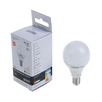 Лампа светодиодная LED-A60 10Вт E27 4000K нейтральный белый, 880Лм Elementary GAUSS