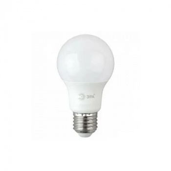 Лампа светодиодная A60-15W E27 6500К, холодный белый, ЭРА ЭКО
