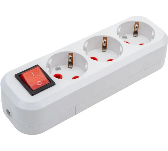 Screenshot 2024-08-27 at 11-40-05 Розеточная колодка TDM 3 гнезда 2П 3 с выключателем 16А 250В белая серии Народная SQ1806-0418