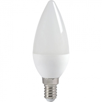 Лампа светодиодная C35 свеча 7Вт 230В E14 3000К, теплый белый ИЭК ECO 