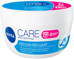 Крем д/лица Nivea Care увлажнение д/всех типов кожи масло ши 100 мл не марка