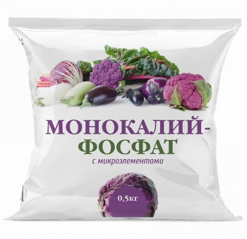 Монокалийфосфат с микроэлементами 0,5кг НОВ-Агро 