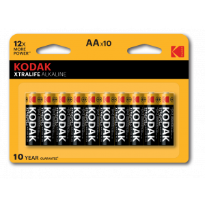 Батарейки Kodak LR6-8+2BL XTRALIFE Alkaline 10шт