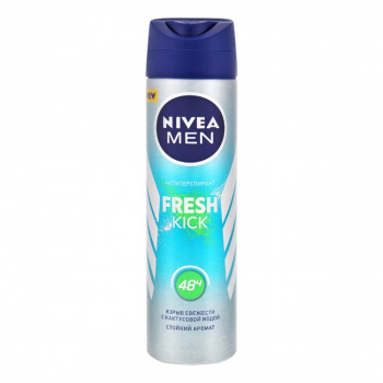 Дезодорант спрей NIVEA FRESH KICK мужской 150мл