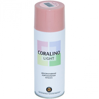 Краска-спрей декоративная CORALINO LIGHT Нежно розовый, 520 мл