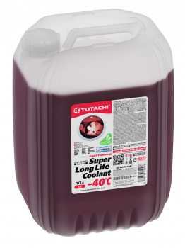 Антифриз TOTACHI SUPER LONG LIFE COOLANT Red -40C 10л