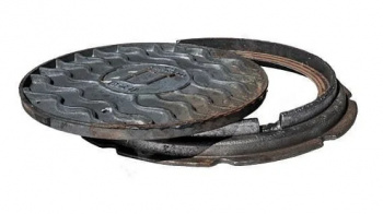 Люк чугунный "Т" (тяжелый) С250, Н=70, нагрузка 25т