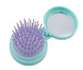 Расческа складная с зеркалом Salon professional  14см