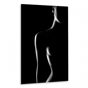 Картина на холсте "Женщина в темноте-1" 50х30см.