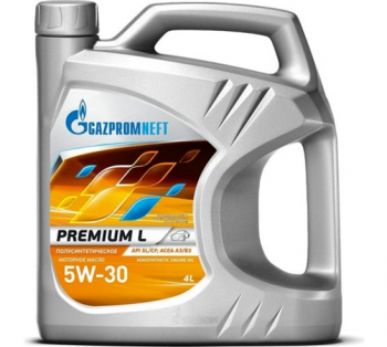 Gazpromneft Premium L 5W-30 API CF, API SL П/Синтетика 4л