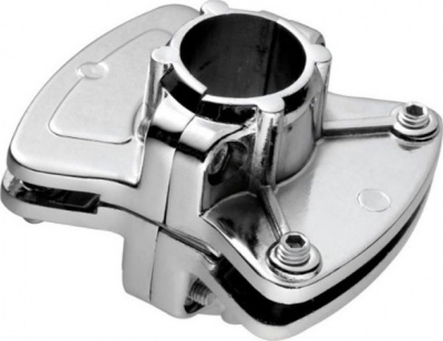 127427 Держатель панели горизонтальный двусторонний, хром (1 шт) Tech-Krep