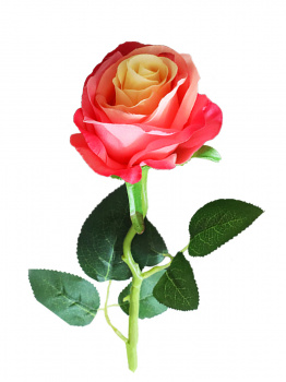 Цветок искусс. Розовая Роза  52х8х8см 
