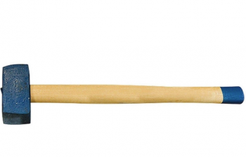 Кувалда 5,0кг кованая головка, деревянная рукоятка