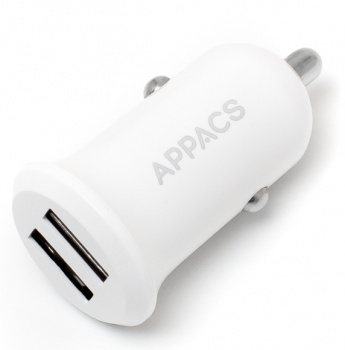 Автомобильное зарядное устройство APPACS (ПРОМО) AP01016, 2USB 2.4A