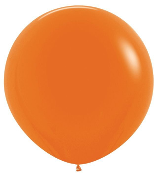 Шар латексный 36" "Гигант", 1 шт, цвет оранжевый