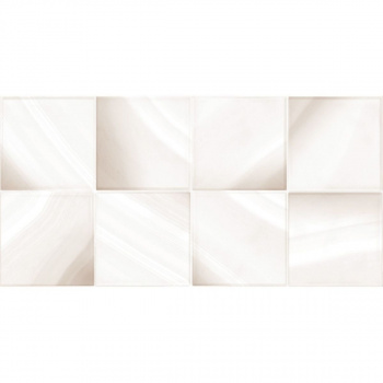 Плитка настенная Miracle Square 24,9*50 1,37 м2, цвет белый/серый 