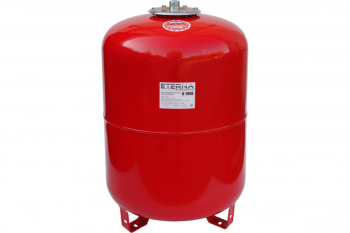 Бак расширительный для отопления 100 литров, красный, ETERNA 