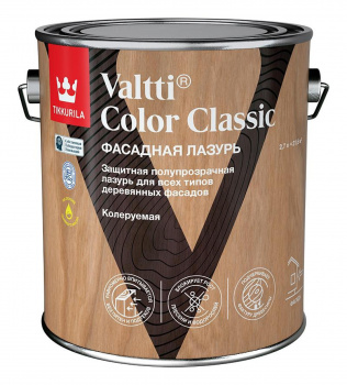 Антисептик фасадный декоративный Tikkurila Valtti Color Classic полупрозрачный 2,7л