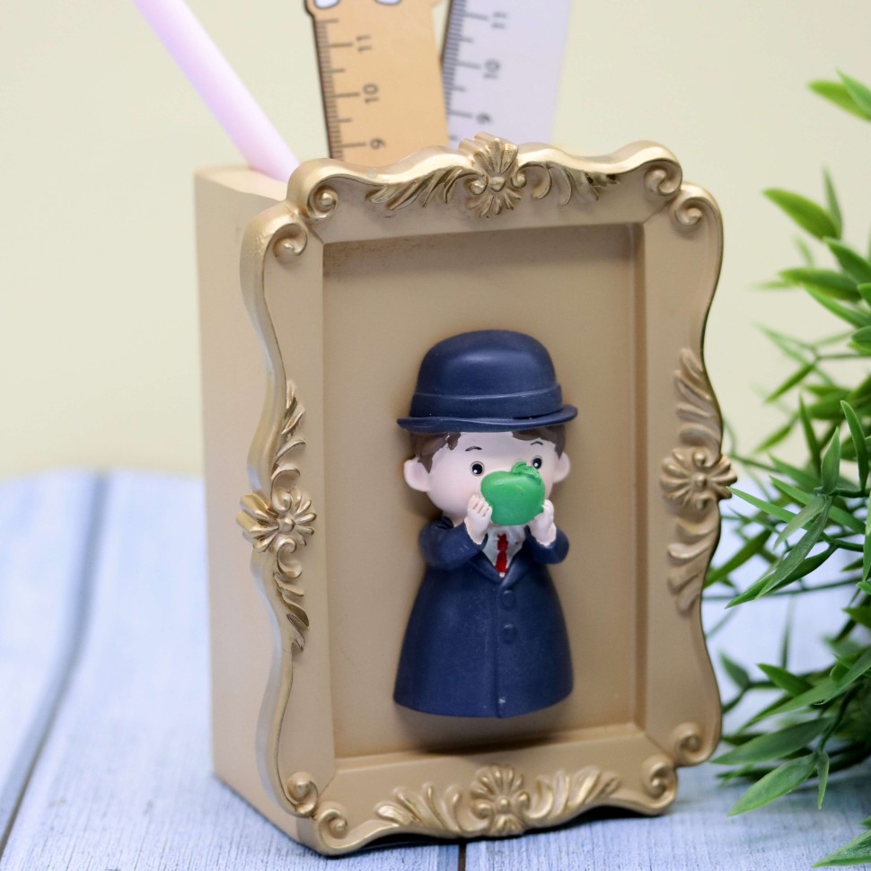 2100-4C Подставка для канцелярских принадлежностей Black suit black