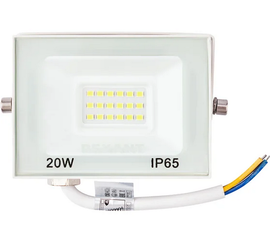 Screenshot 2024-10-16 at 16-40-19 Светодиодный прожектор REXANT LED 20 Вт 1600 Лм 5000 K белый корпус 605-024