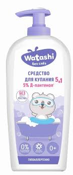 Гель WATASHI д/купания 2в1 0+ 250мл не марка