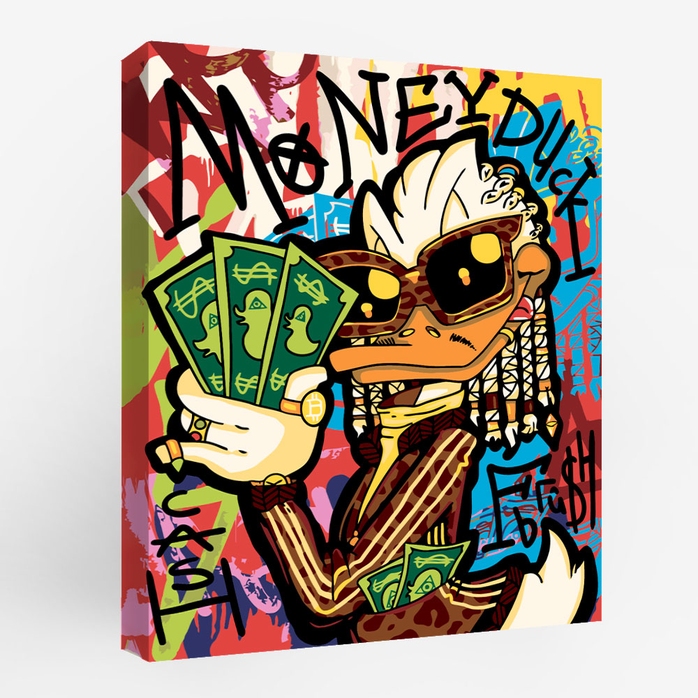 pt45-14173 Картина по номерам Утиный мажор 40х50 см.