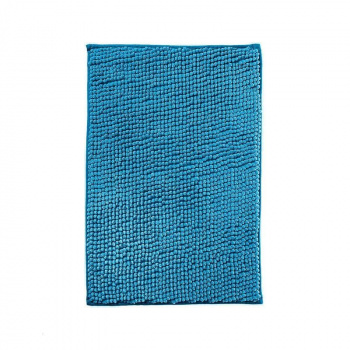Коврик для ванны из микрофибры "Эконом", 40х60 см, синий, в рулоне