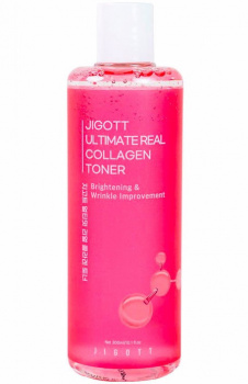 Тонер для лица JIGOTT Moisture Ultimate Real Collagen 300мл