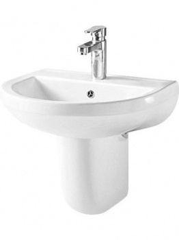Раковина с полупъедесталом  ZILI DO MGP-1003 ЭДДА  Ш555*В443*Г495мм