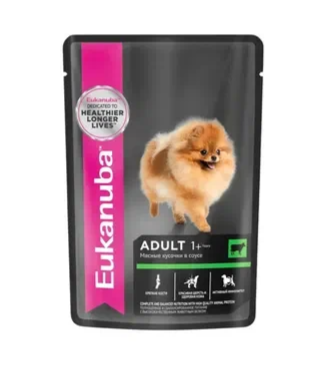 Корм EUK д/взр собак говядина EUKANUBA 100г