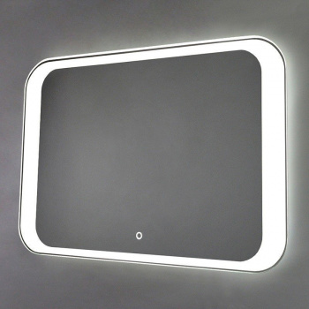 Зеркало "Толиман" 800х550 LED (сенсор. выкл+подогрев+часы)