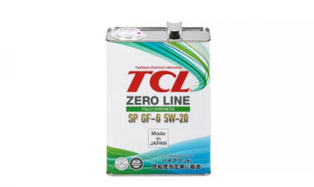 Масло моторное 5W20 API SP ILSAC GF-6 TCL Zero Line 4л синтетическое Япония