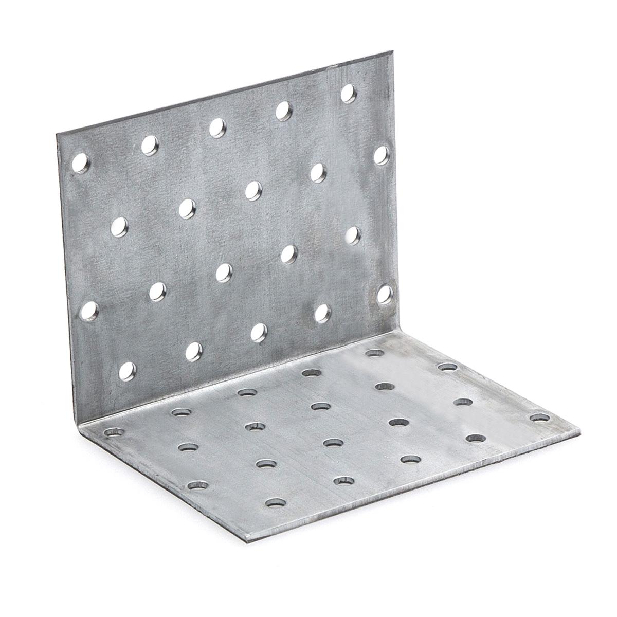 13-0012440 Уголок крепежный равностор 80х80х100х2,0 мм оцинк. (1-70) Э