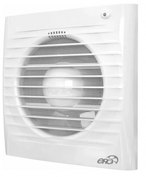 Вентилятор ERA 6C осевой вытяжной с обратным клапаном D 150