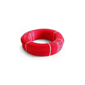 Труба для теплого пола 16х2 мм, цвет красный, c антидиффузионным слоем EVOH, TIM