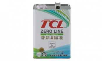 Масло моторное 0W30 API SP ILSAC GF-6 TCL Zero Line 4л синтетическое Япония
