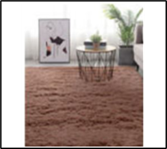 Ковер fleece shaggy Plain carpet 0,8x1,2 прямоугольник P1