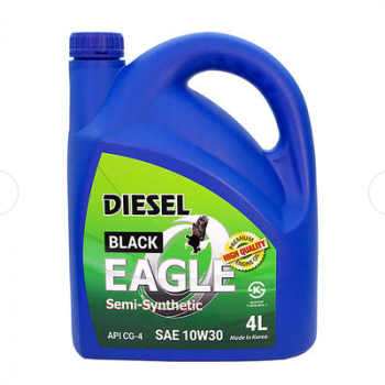 Масло дизельное BLACK EAGLE Diesel 10W30 API CG-4 П/Синтетика 4L