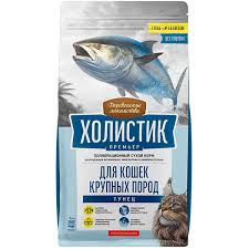 Корм Деревенские Лакомства Холистик д/кош д/крупных пород Тунец 400г