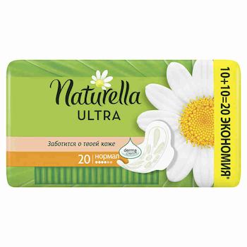 Прокладки гигиенические Натурелла Ultra Camomile Camomile Normal Duo 20шт