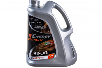 Масло моторное G-Energy Active 5W30 Синтетика 5л