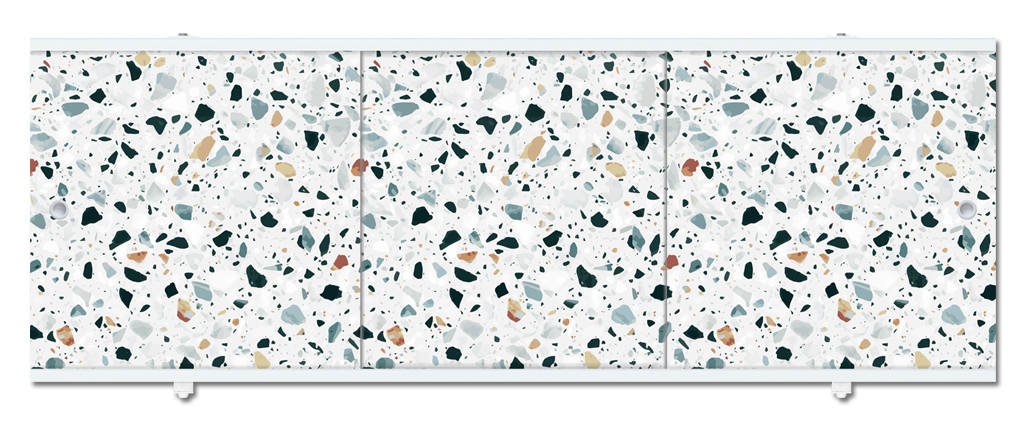 Экран п-в Premium Collection  1,68 (Мятная история-Терраццо)