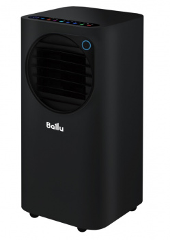 Кондиционер мобильный Ballu Eclipse BPAC-10 EPB/N6 black, 24 м2, пульт, встроенный Wi-Fi, 50дБ