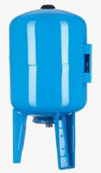 Бак расширительный BELAMOS вертикальный на опорах 50л, 6атм, ХВС (синий), 1"