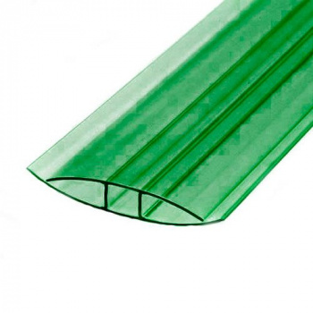 Профиль соединительный для поликарбоната HP 4-6мм 6м зеленый