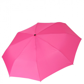 Зонт жен авт R48,5 3сл 8спиц П/Э Однотонный T-1904-8 Fabretti роз 